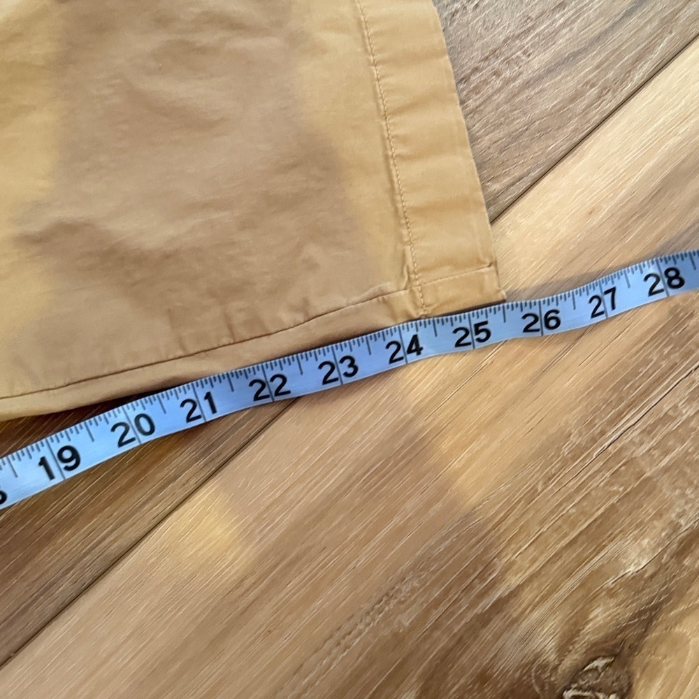 J. Crew Chino Khaki Pants Ruffled Tan size 0 - Picture 13 of 13